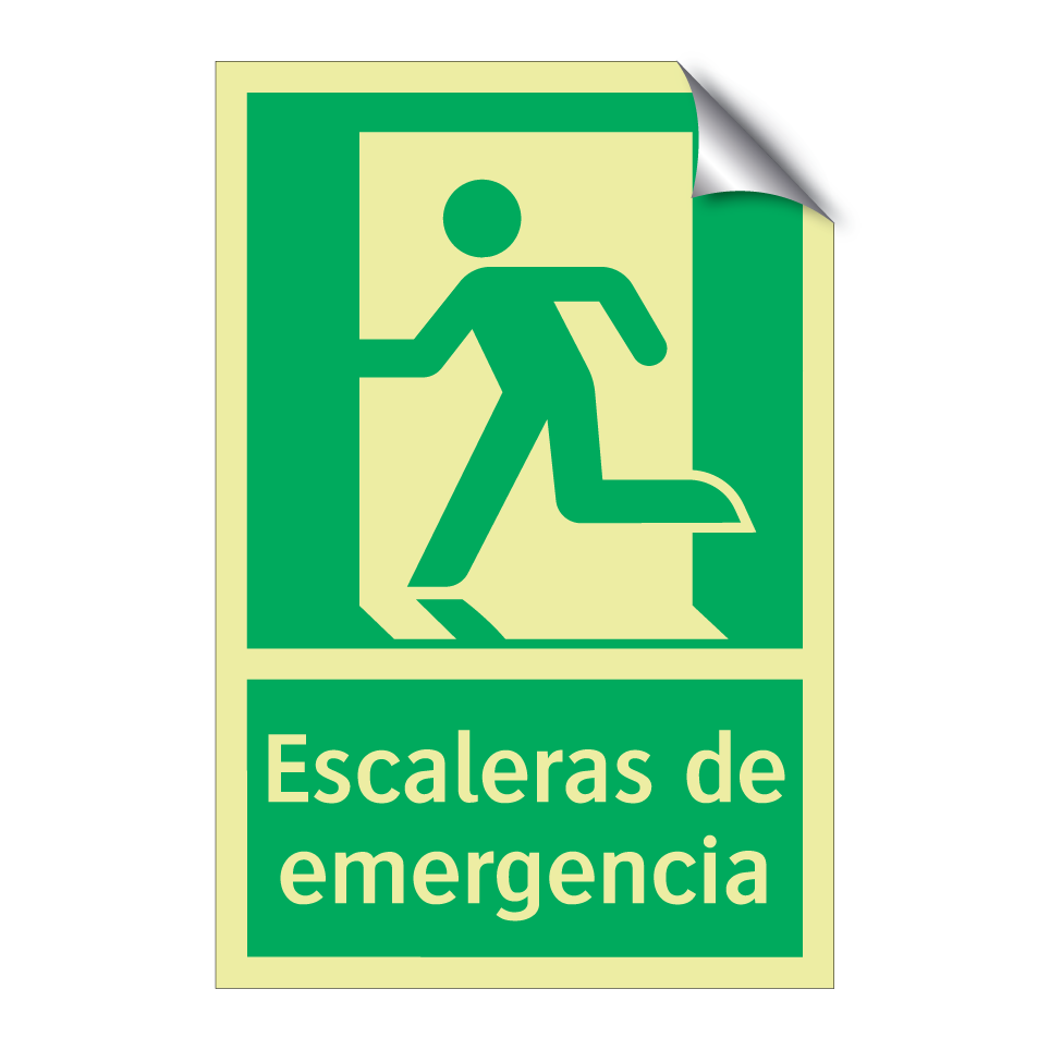 Escaleras de emergencia