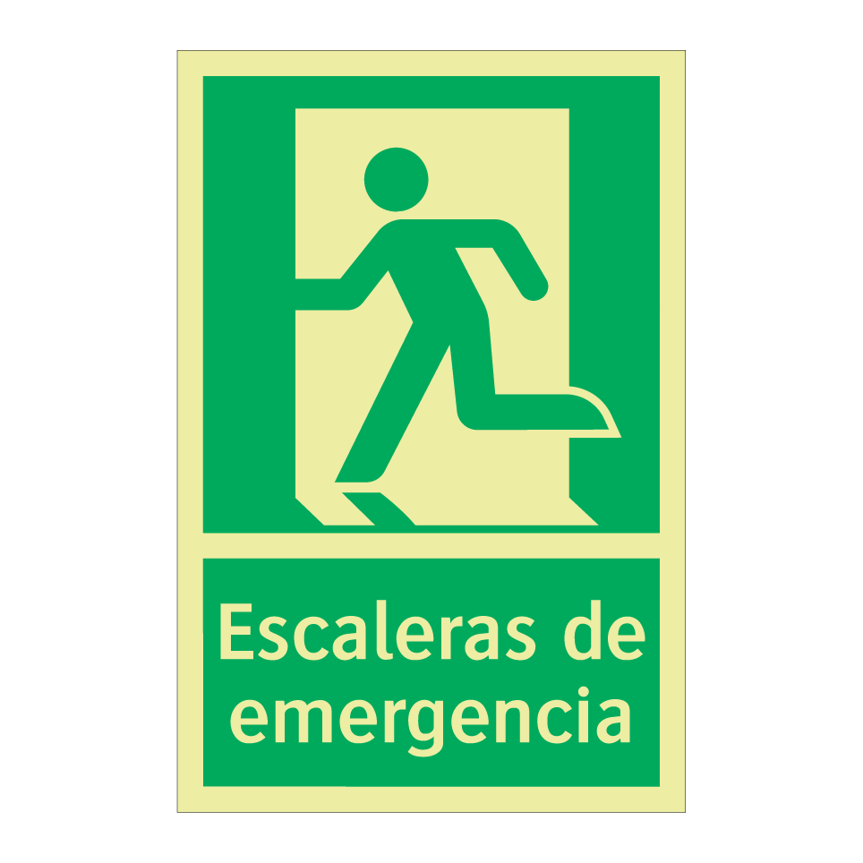 Escaleras de emergencia