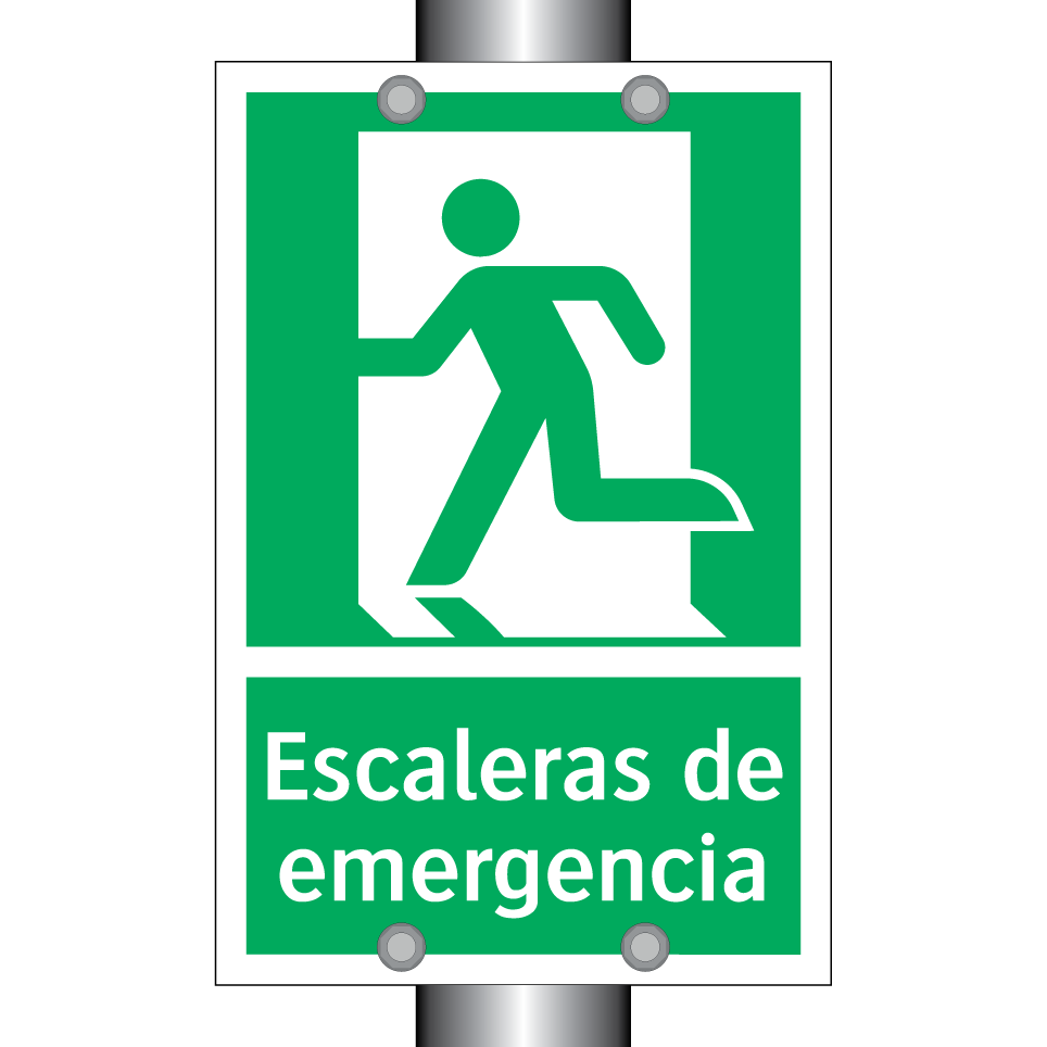 Escaleras de emergencia