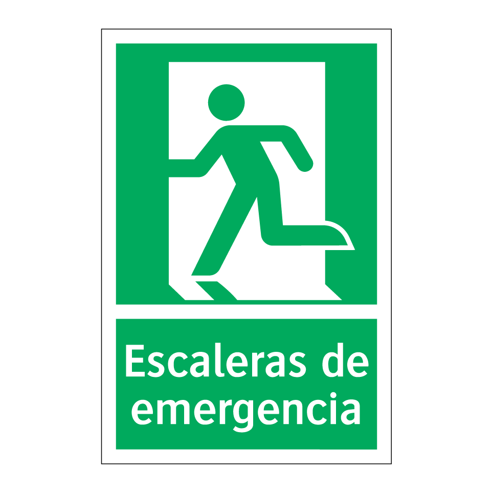 Escaleras de emergencia