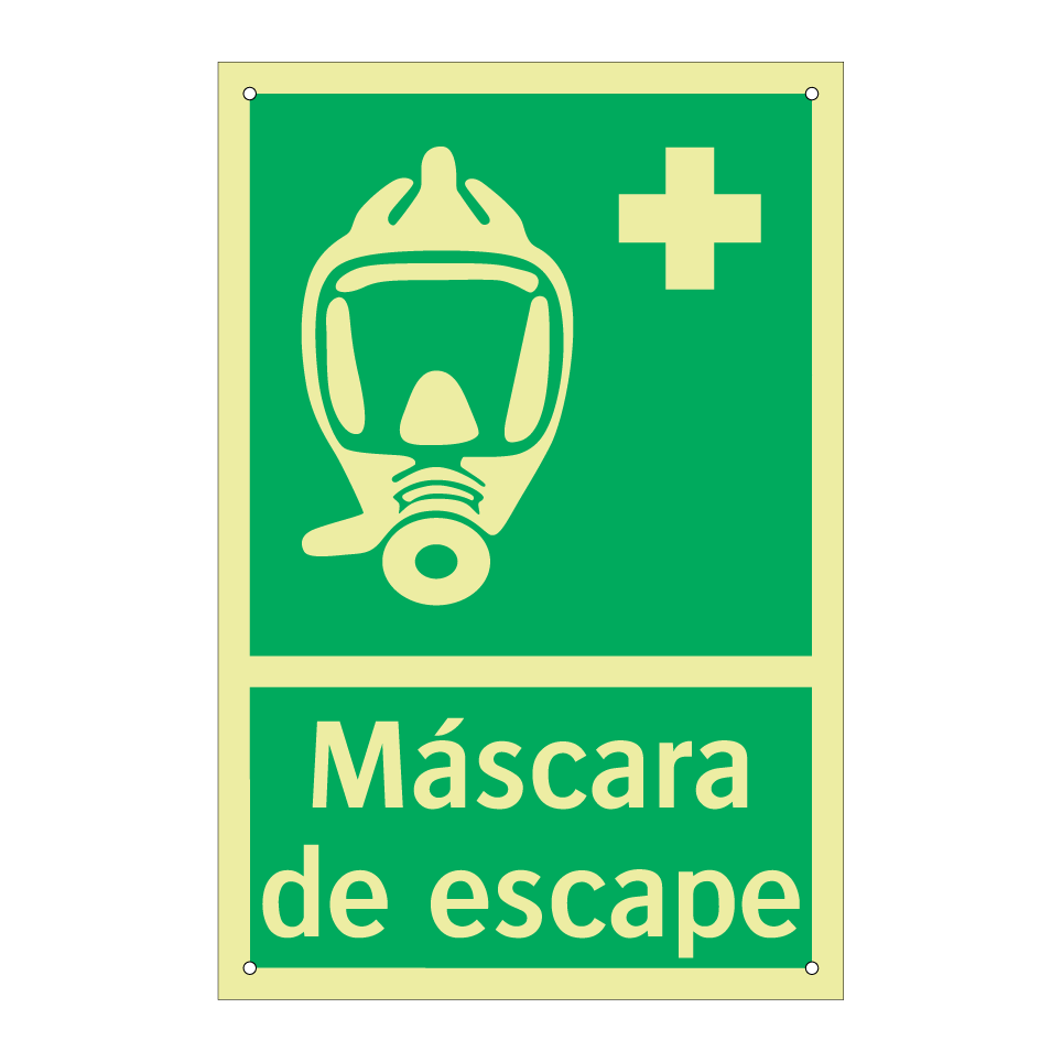 Máscara de escape