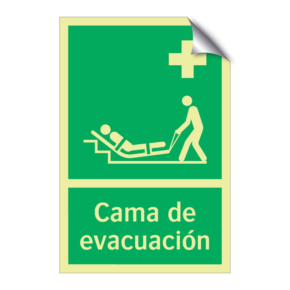 Cama de evacuación
