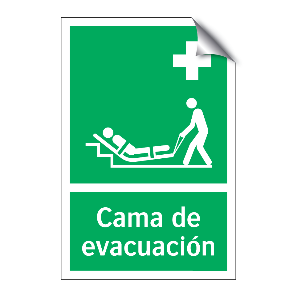 Cama de evacuación