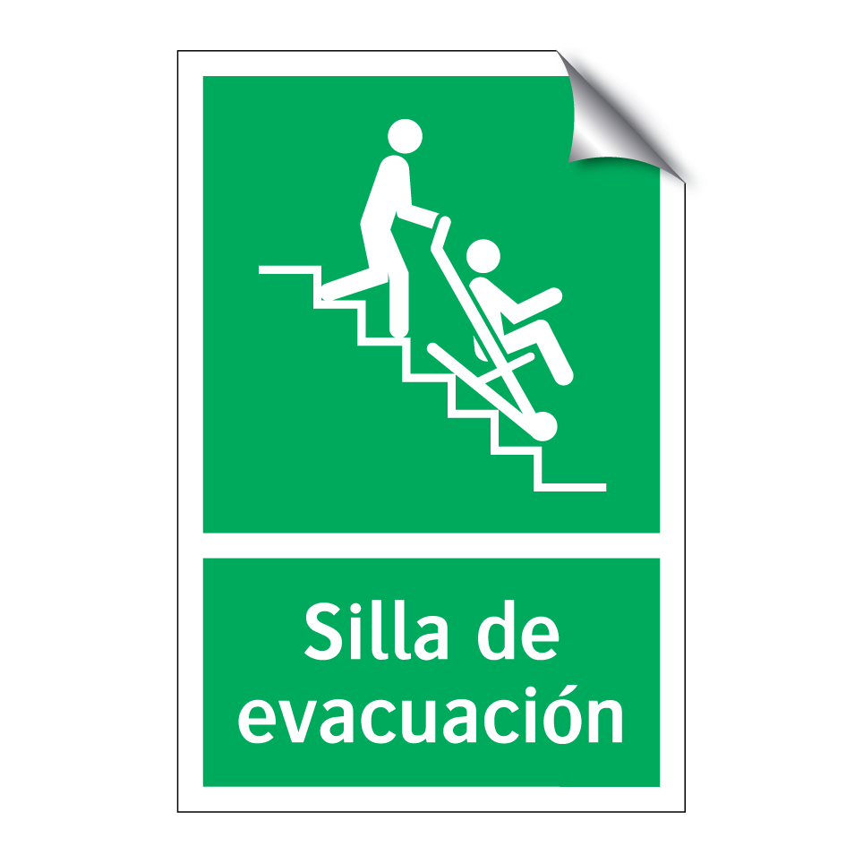Silla de evacuación