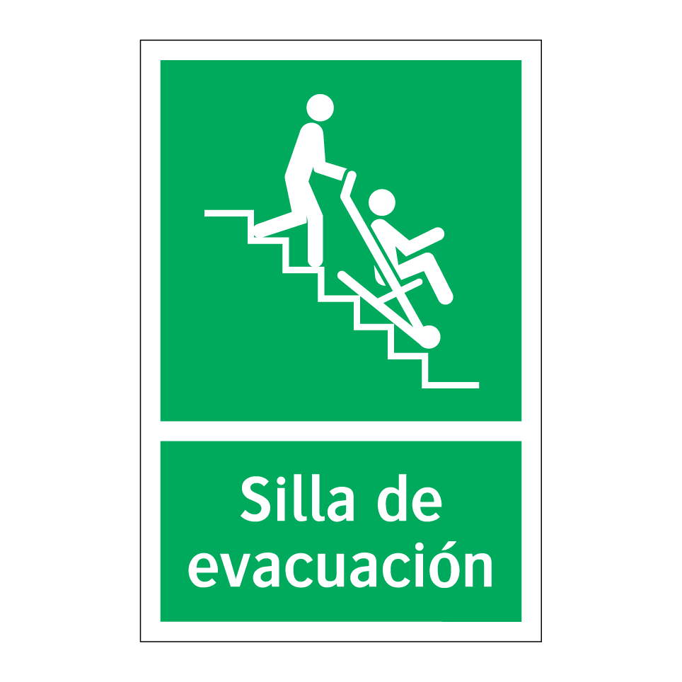 Silla de evacuación