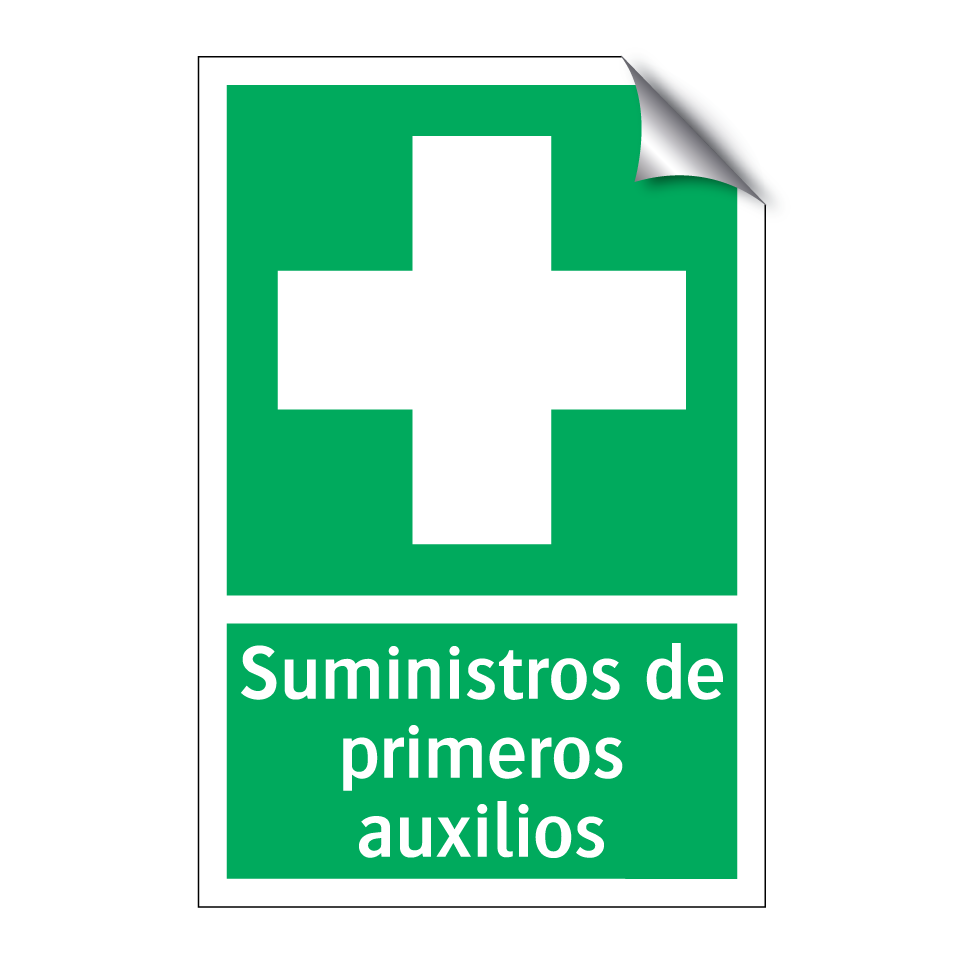 Suministros de primeros auxilios