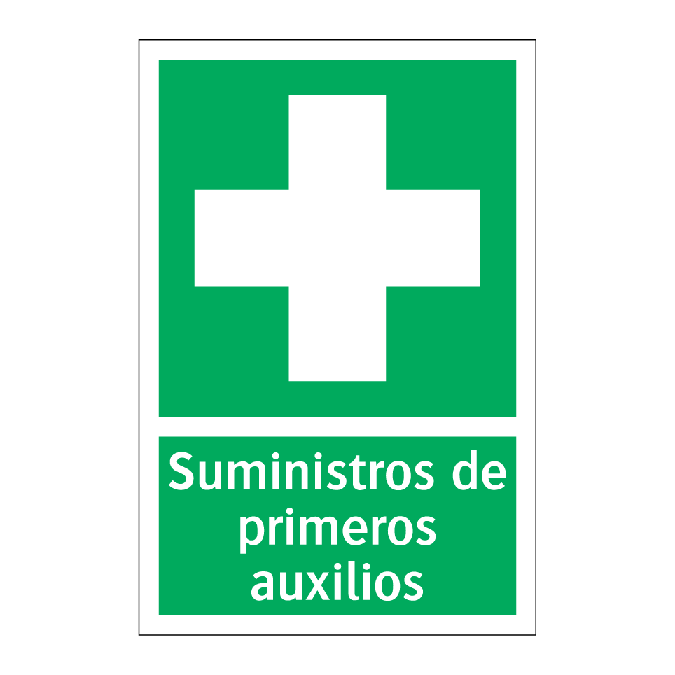 Suministros de primeros auxilios