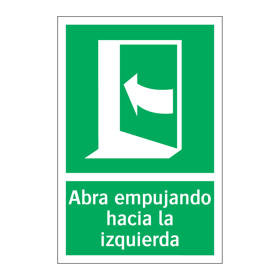 Abra empujando hacia la izquierda