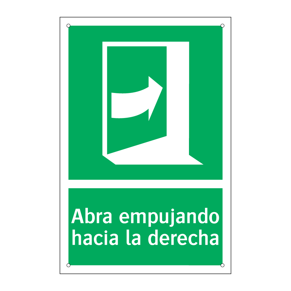 Abra empujando hacia la derecha