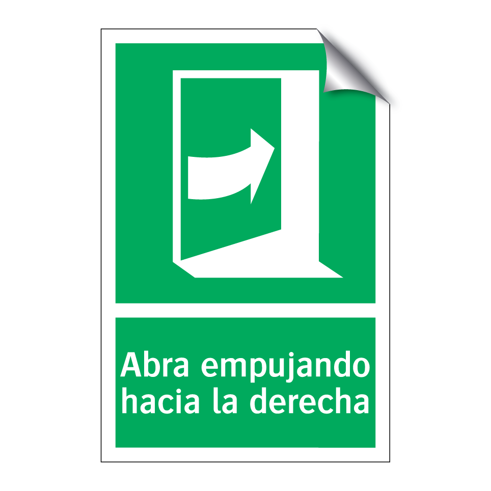 Abra empujando hacia la derecha