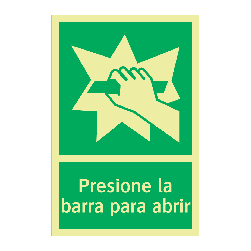 Presione la barra para abrir