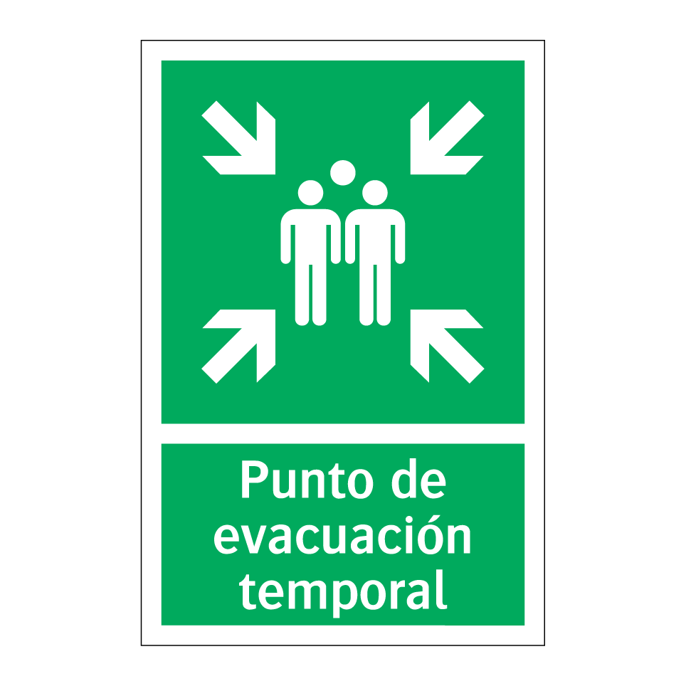 Punto de evacuación temporal