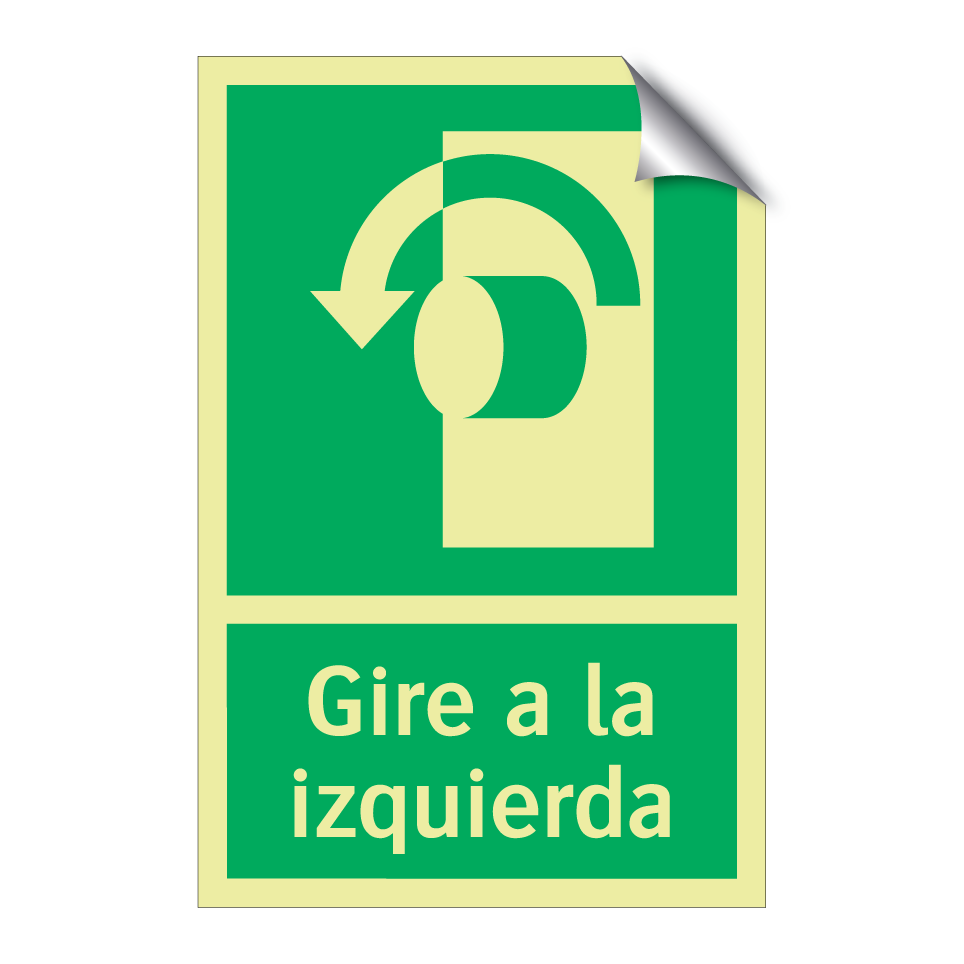 Gire a la izquierda