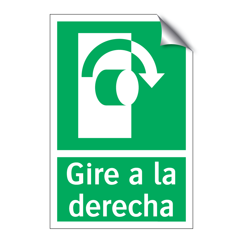 Gire a la derecha