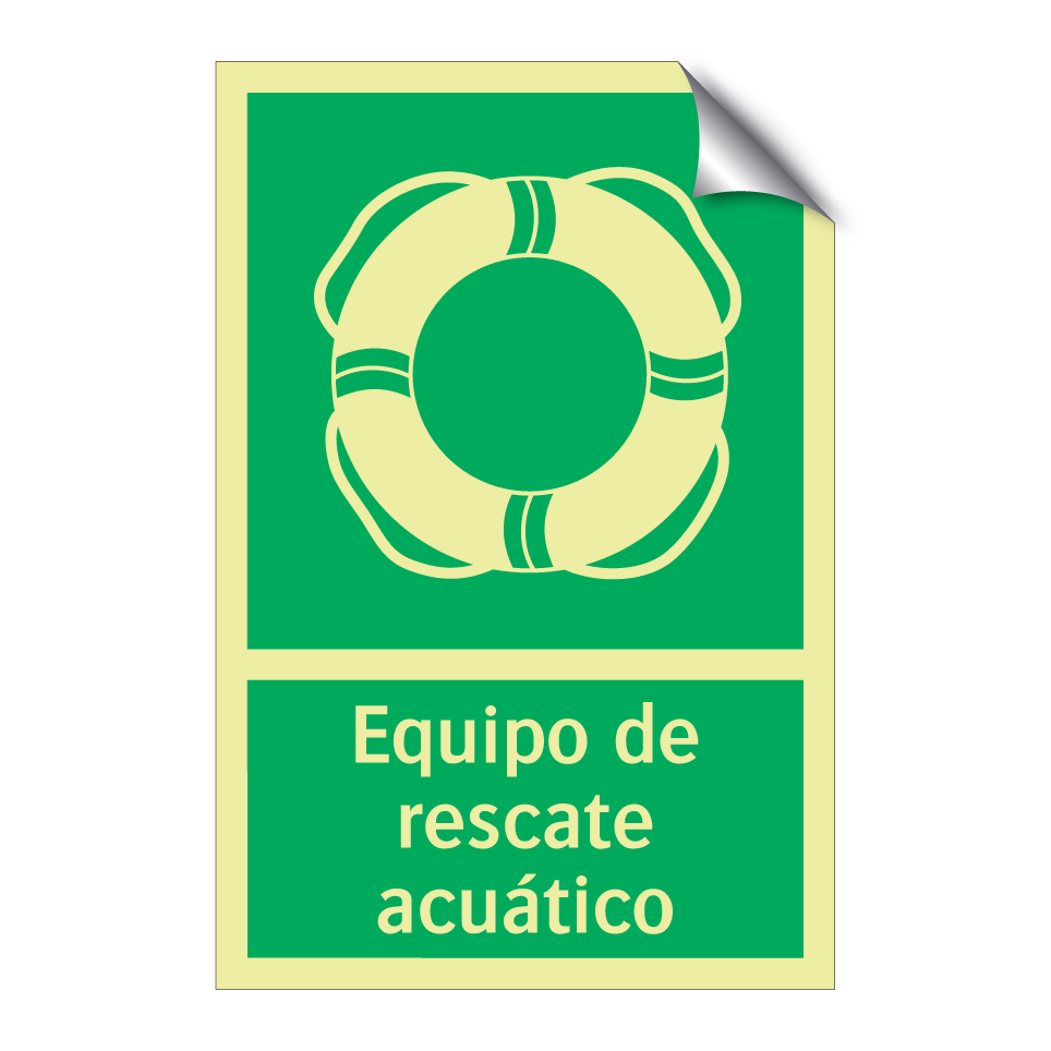 Equipo de rescate acuático