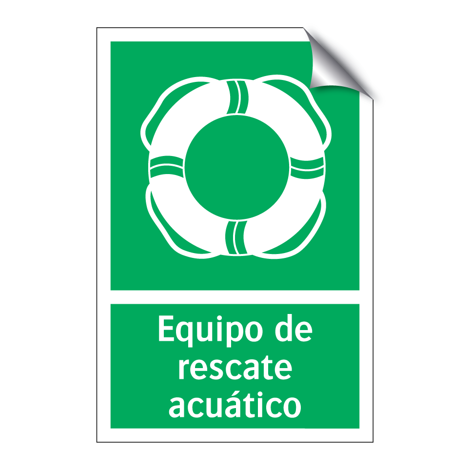 Equipo de rescate acuático