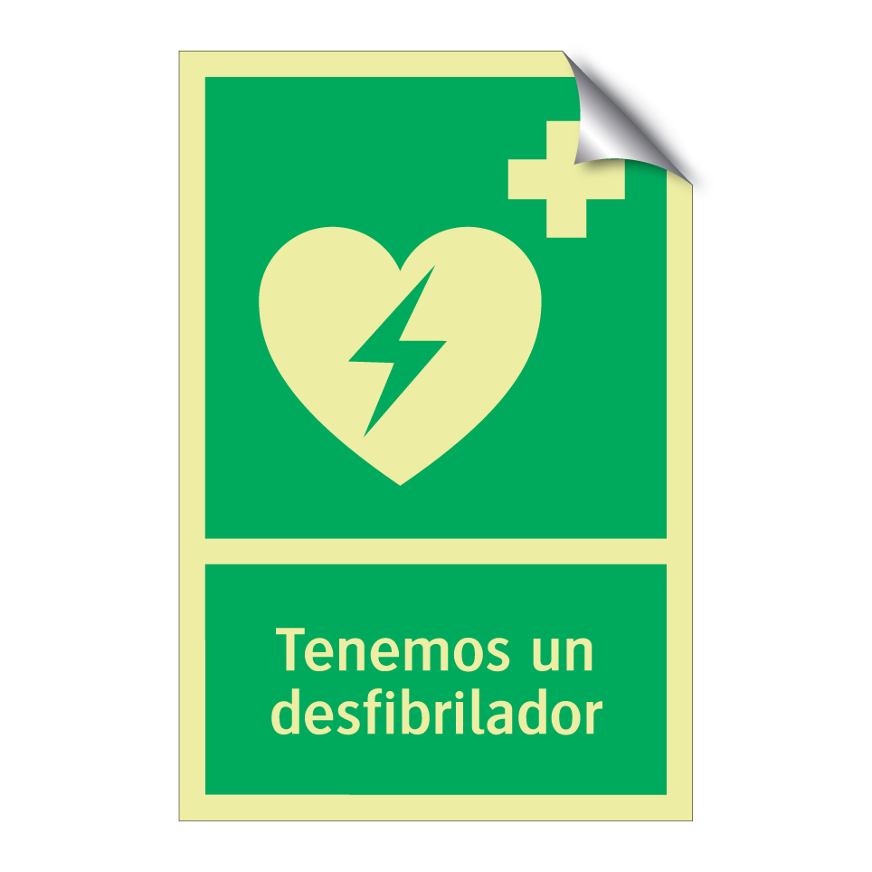 Tenemos un desfibrilador