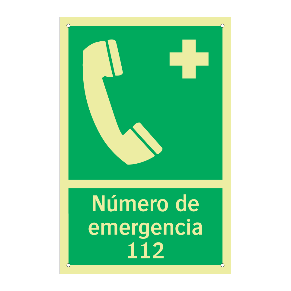 Número de emergencia 112