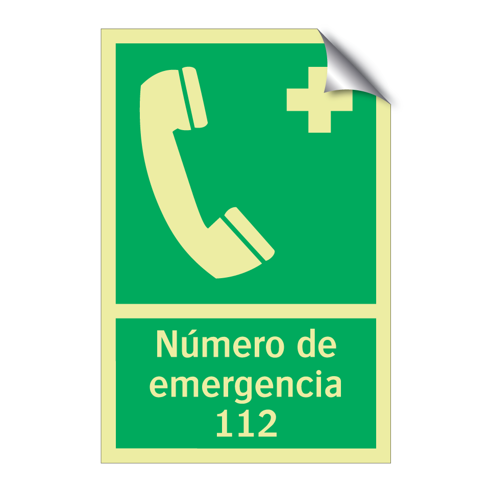 Número de emergencia 112