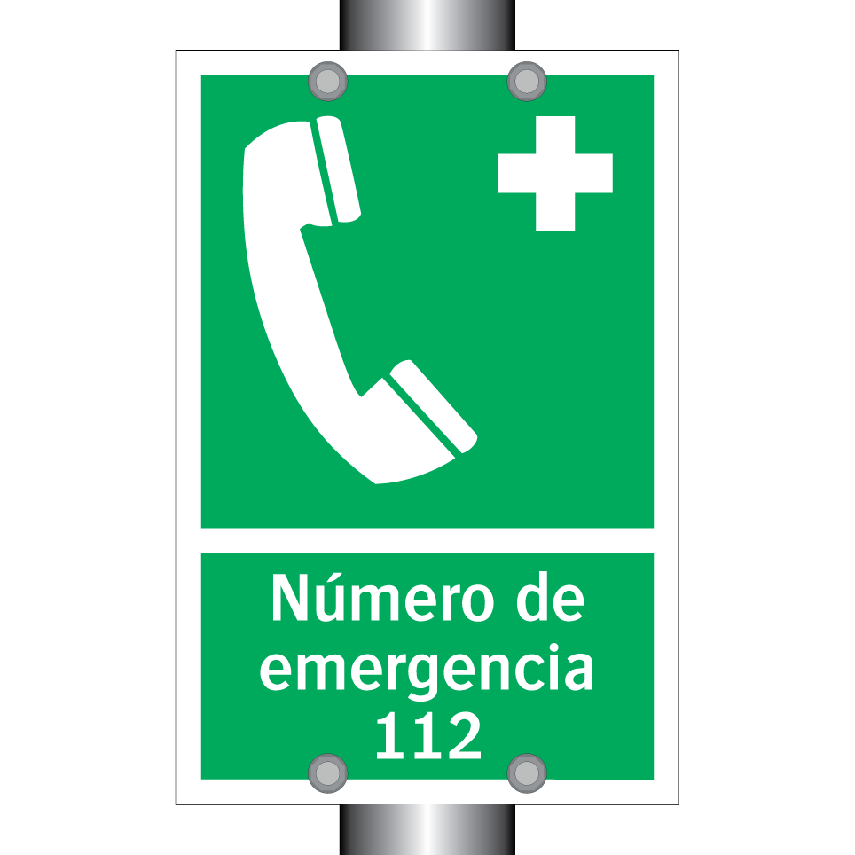 Número de emergencia 112