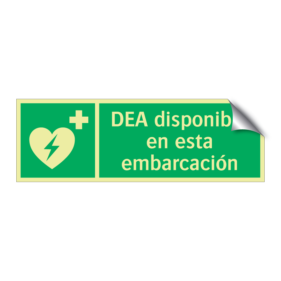 DEA disponible en esta embarcación