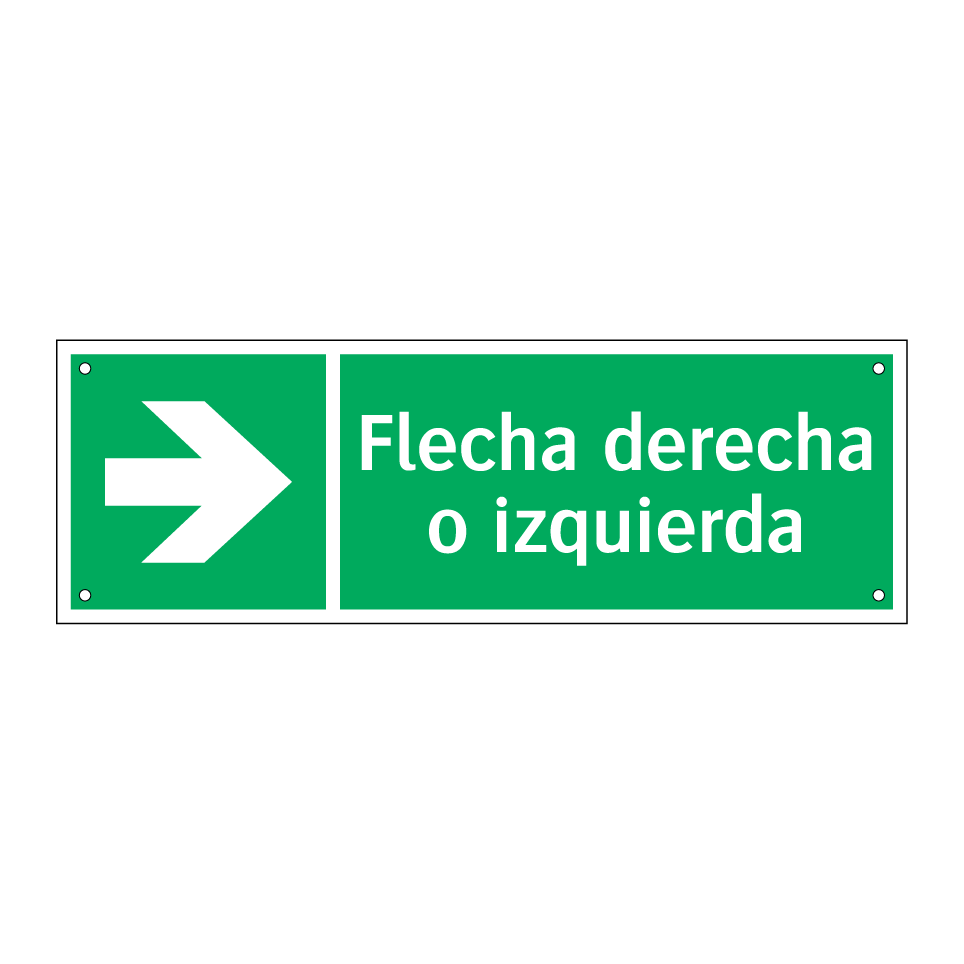 Flecha derecha o izquierda