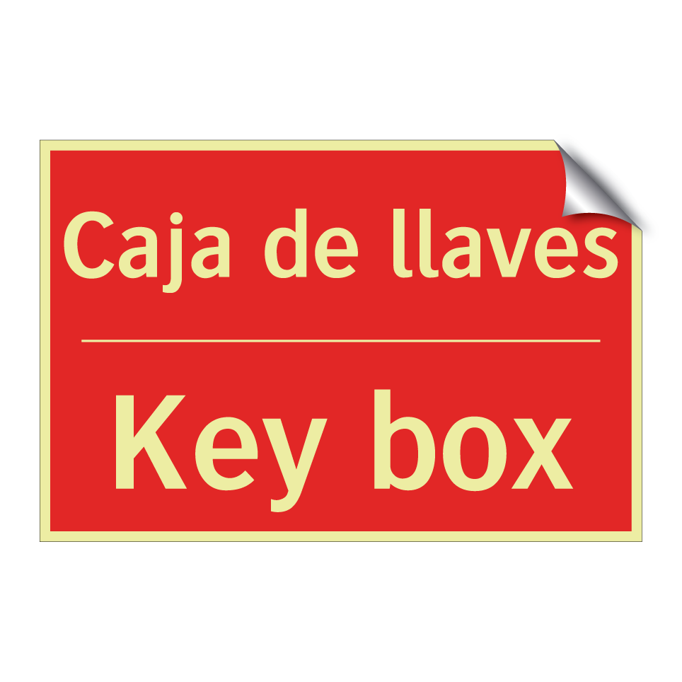 Caja de llaves - Key box