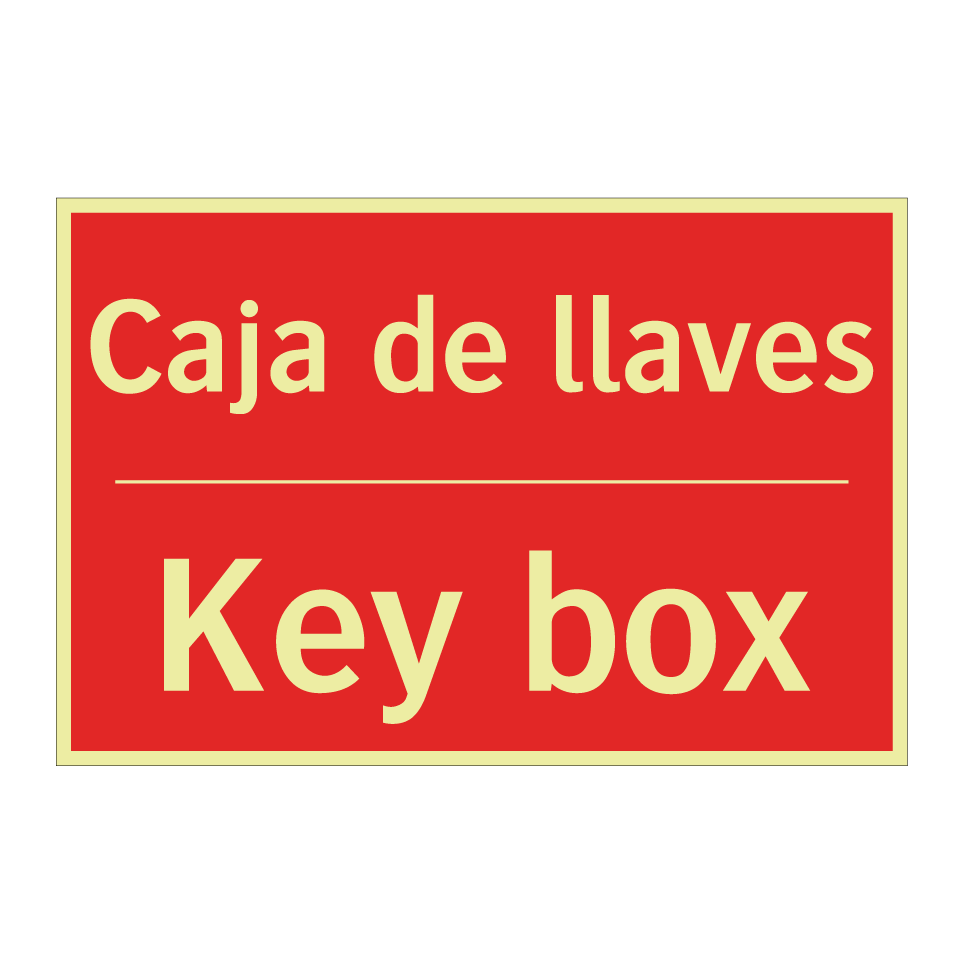 Caja de llaves - Key box