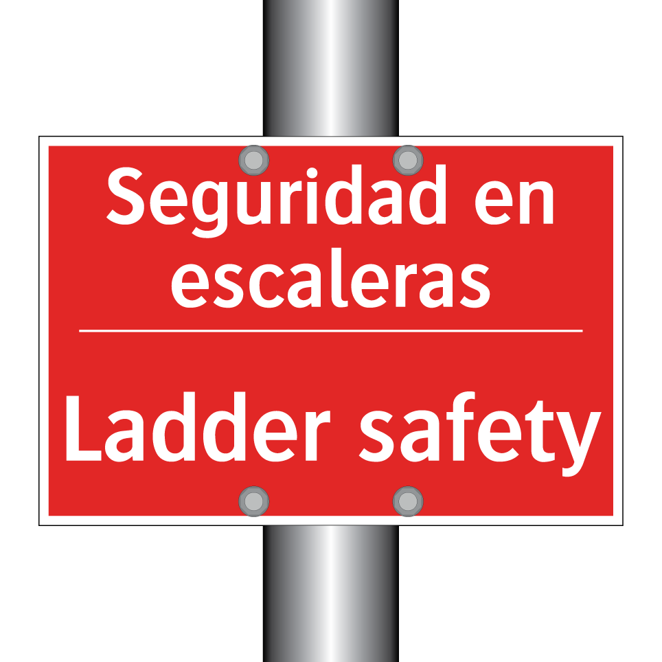 Seguridad en escaleras - Ladder safety