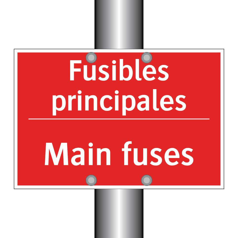 Fusibles principales - Main fuses