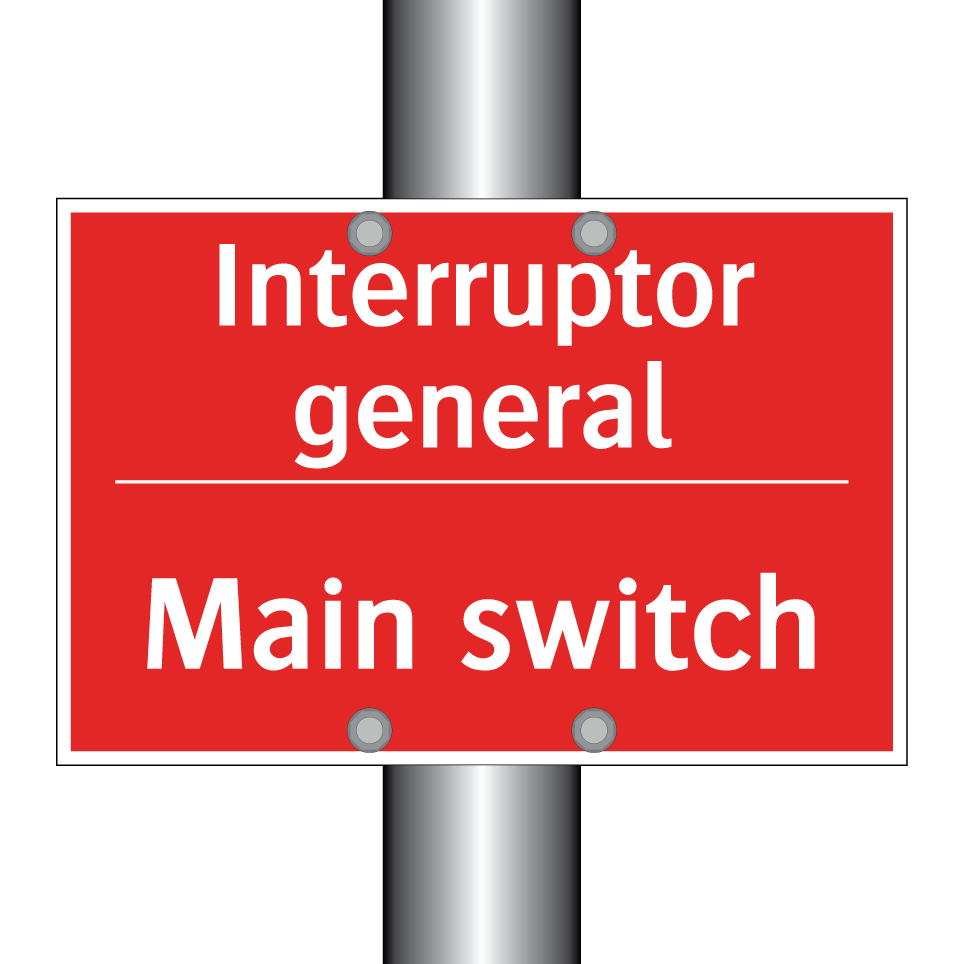 Interruptor general - Main switch