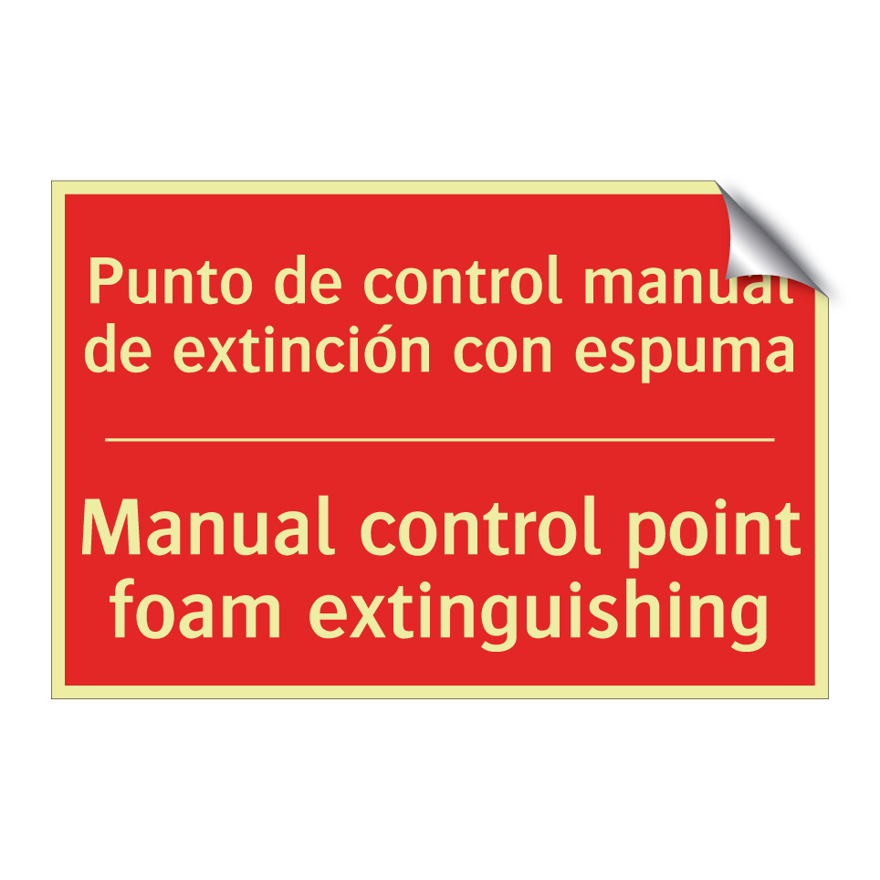 Punto de control manual de /.../ - Manual control point foam /.../