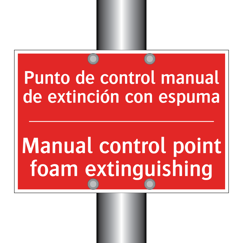 Punto de control manual de /.../ - Manual control point foam /.../