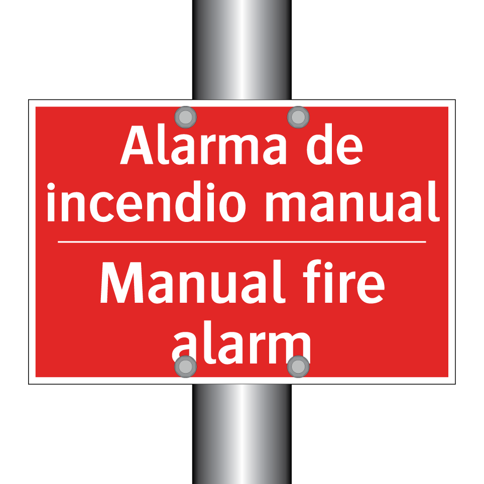 Alarma de incendio manual - Manual fire alarm