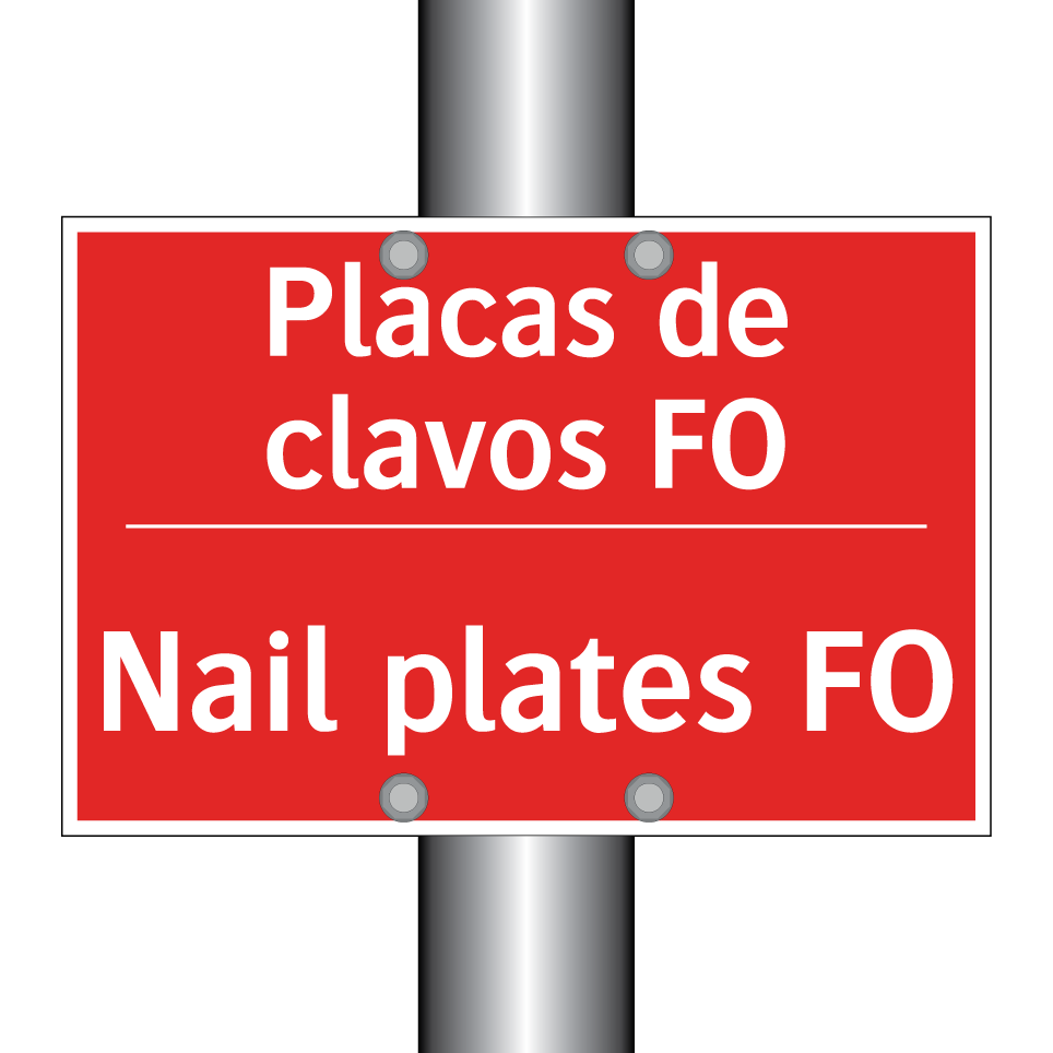Placas de clavos FO - Nail plates FO