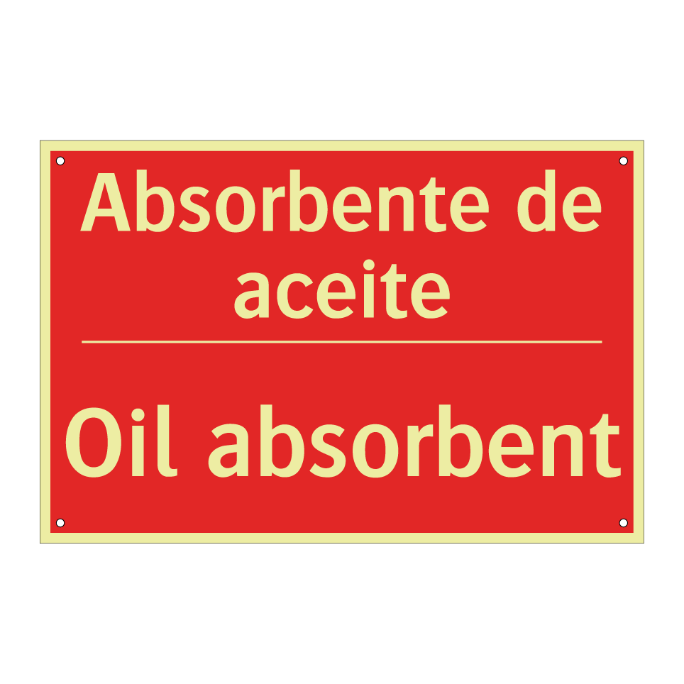 Absorbente de aceite - Oil absorbent