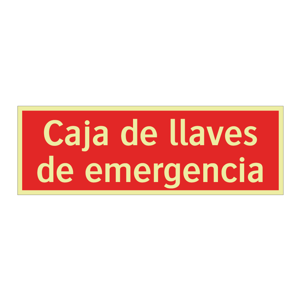Caja de llaves de emergencia