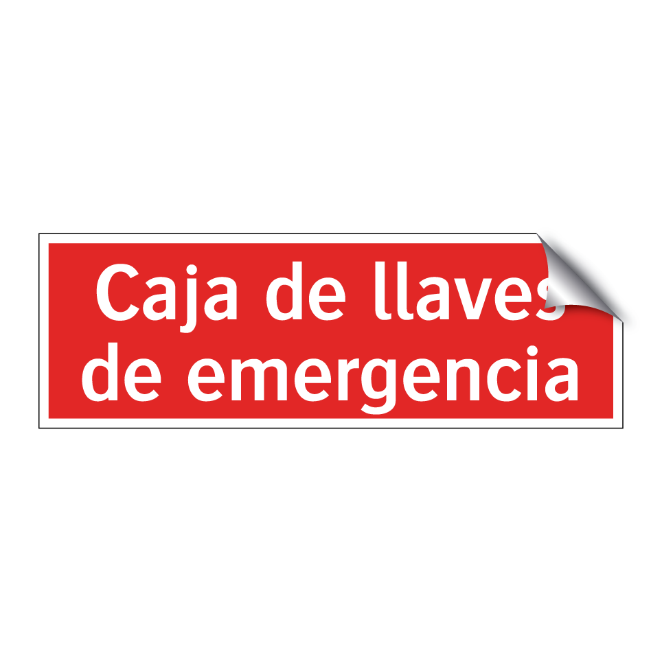 Caja de llaves de emergencia