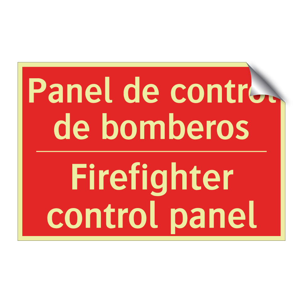 Panel de control de bomberos - Firefighter control panel