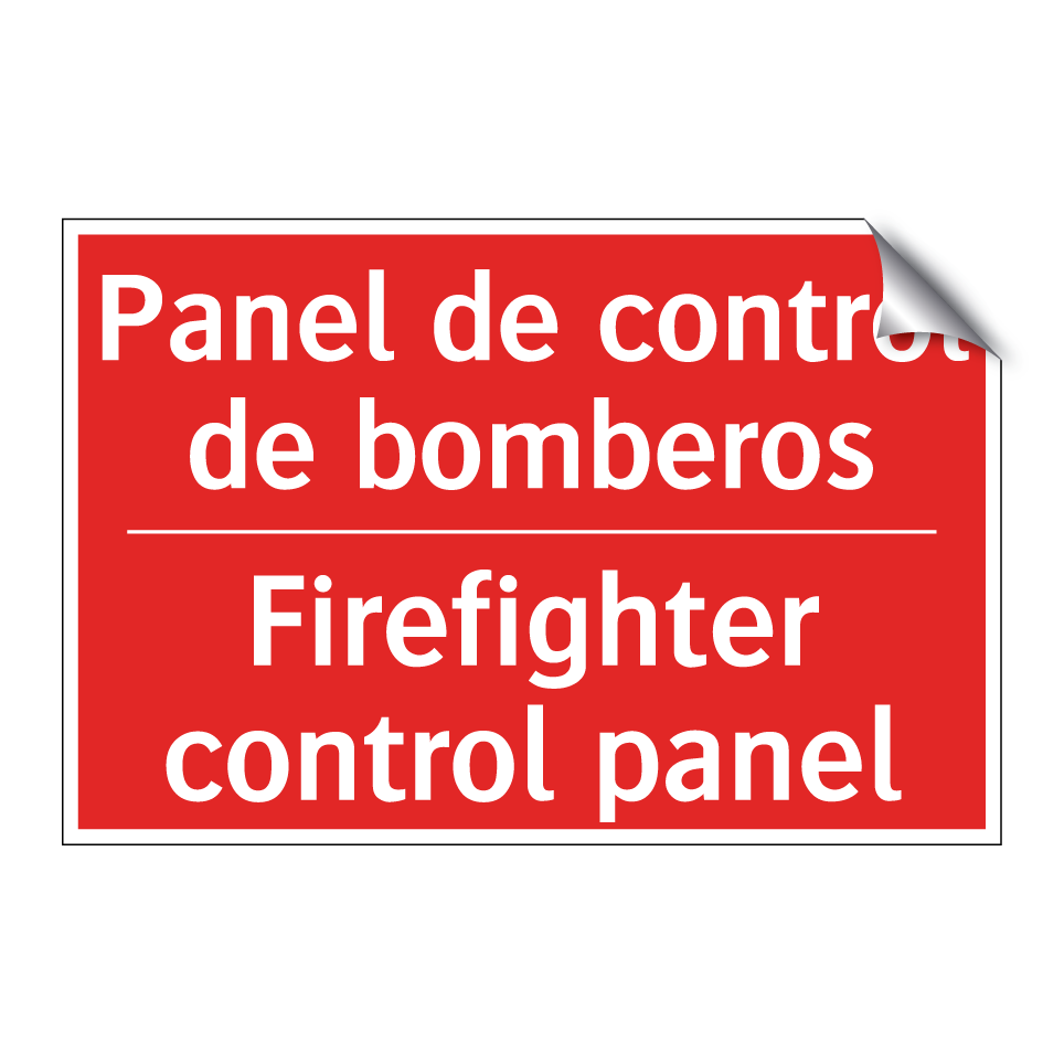 Panel de control de bomberos - Firefighter control panel