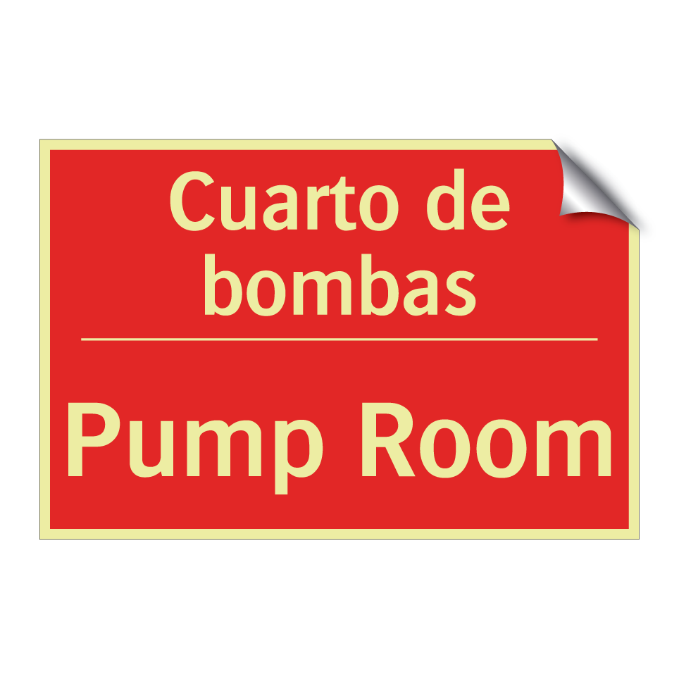 Cuarto de bombas - Pump Room