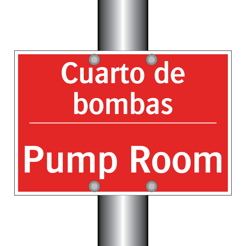 Cuarto de bombas - Pump Room