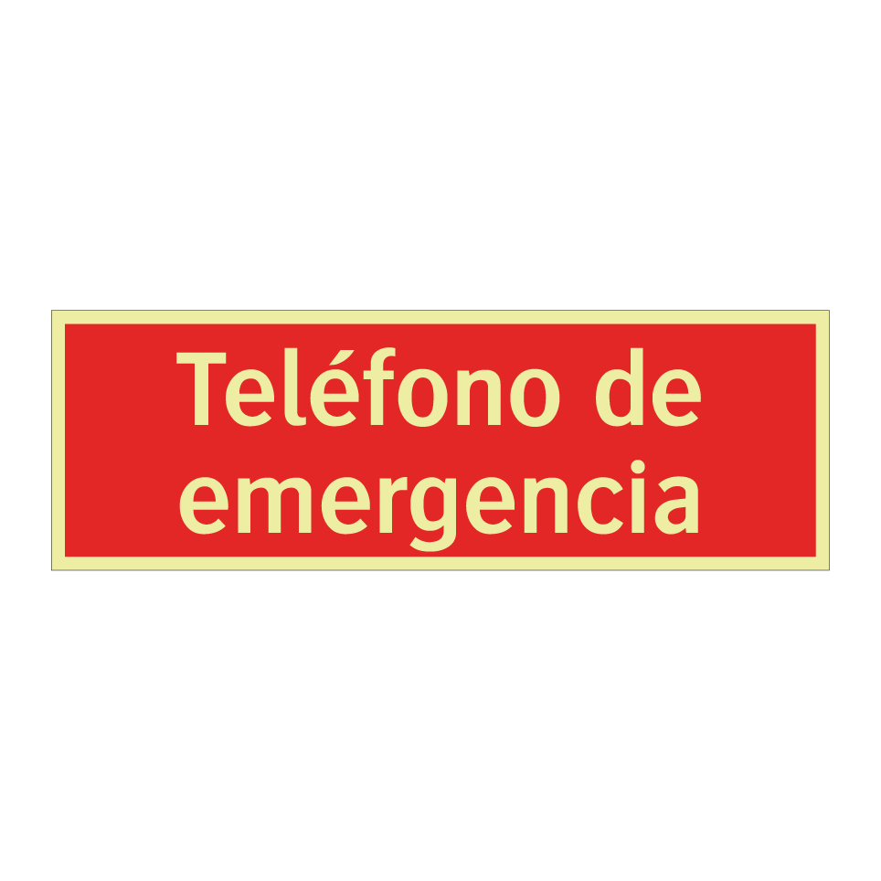 Teléfono de emergencia