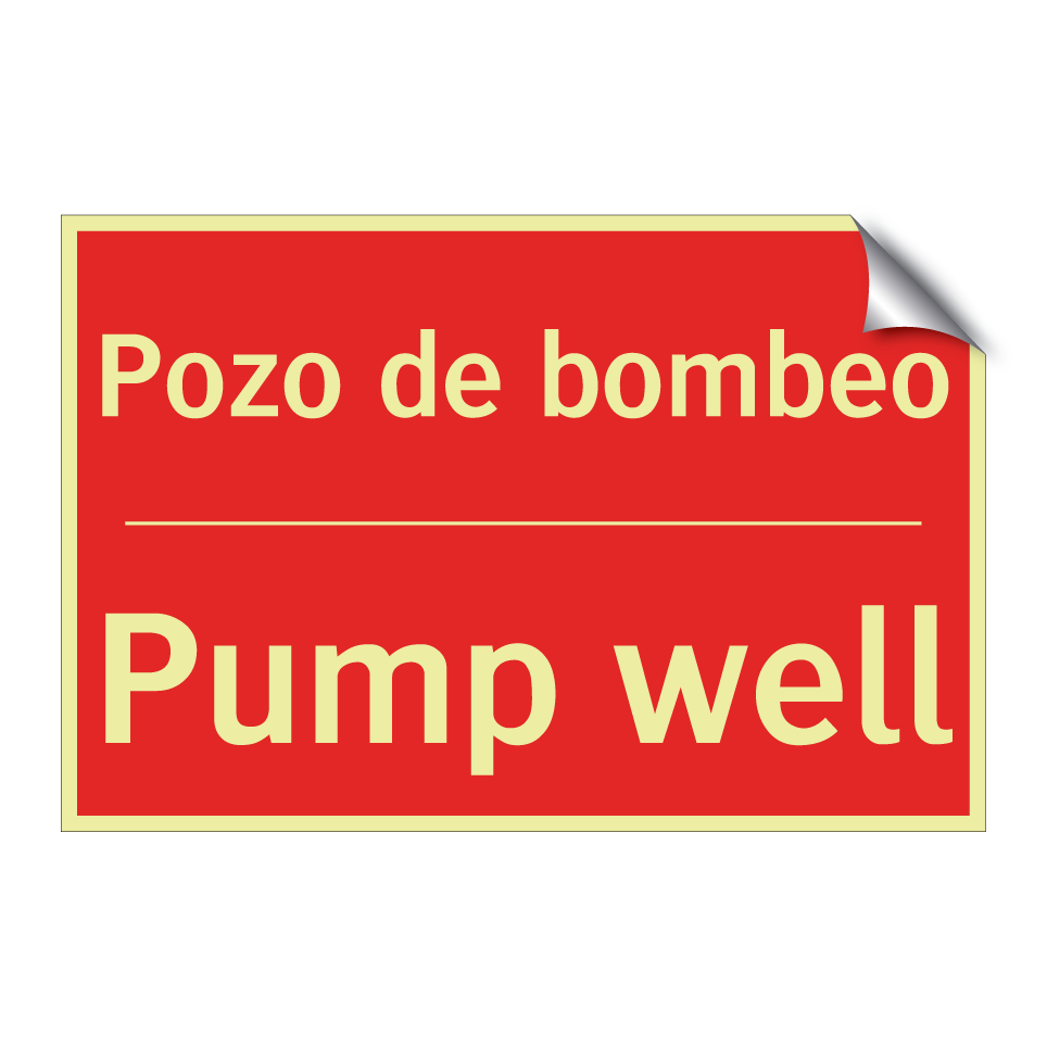 Pozo de bombeo - Pump well