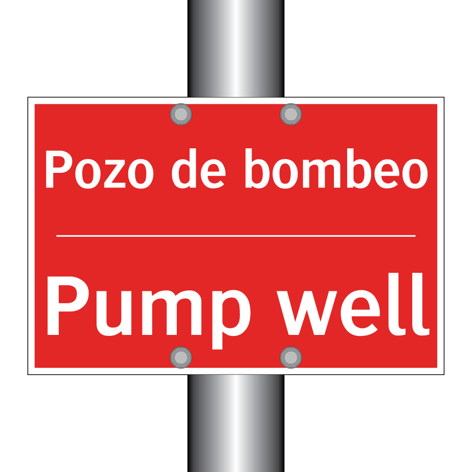 Pozo de bombeo - Pump well