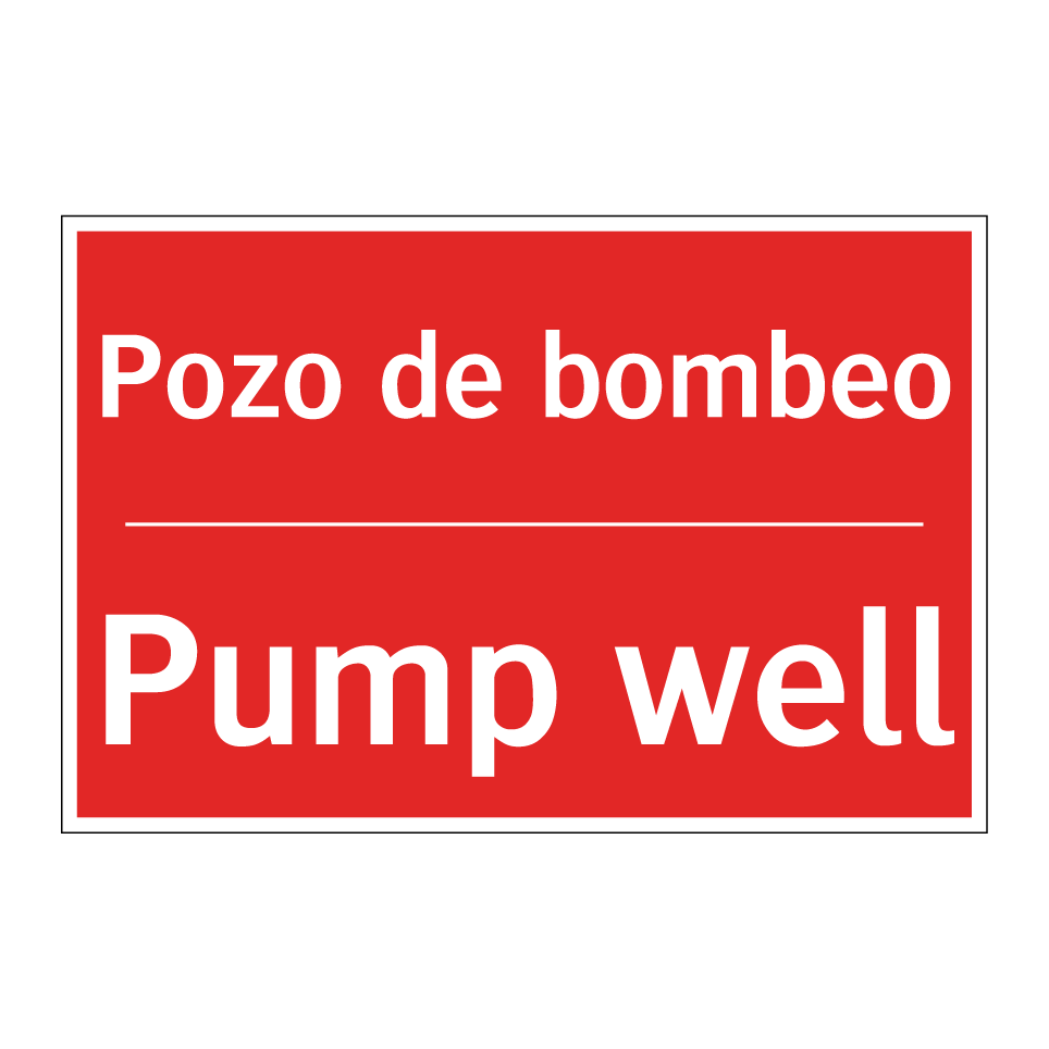 Pozo de bombeo - Pump well
