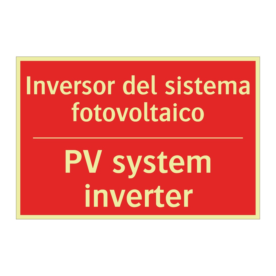 Inversor del sistema /.../ - PV system inverter