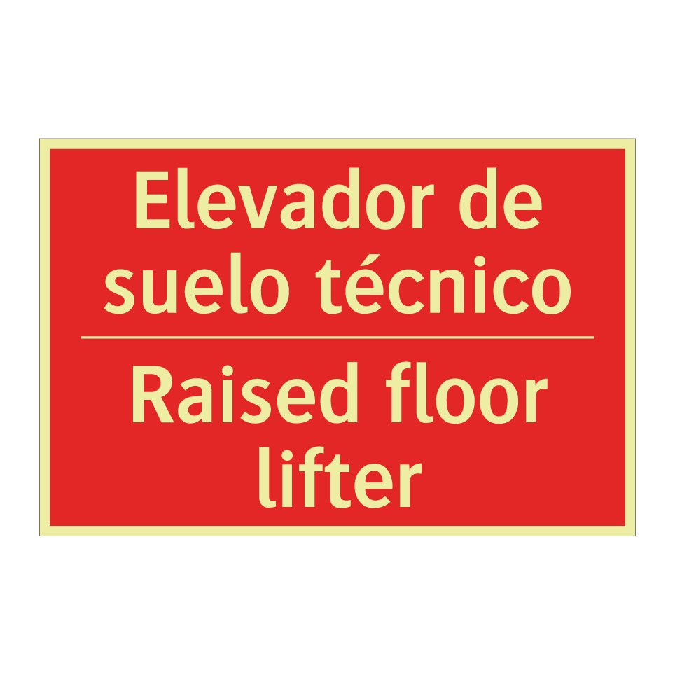 Elevador de suelo técnico - Raised floor lifter