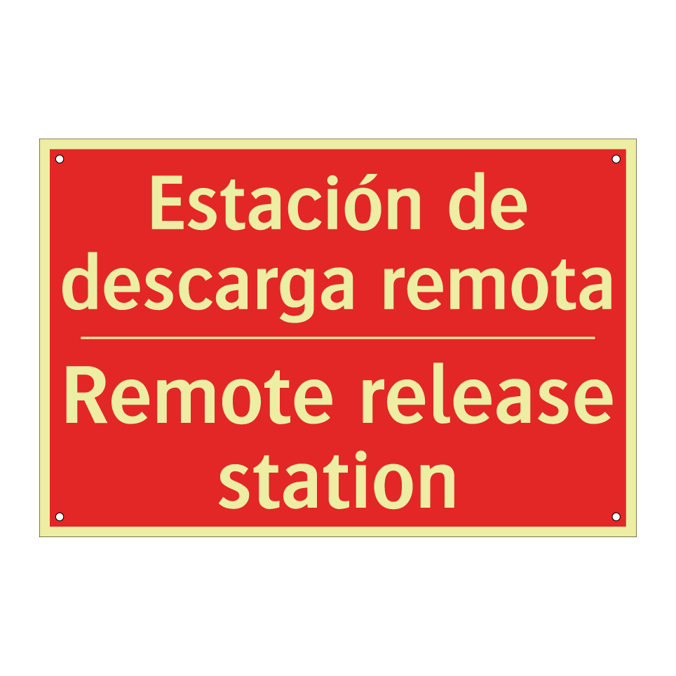 Estación de descarga remota - Remote release station