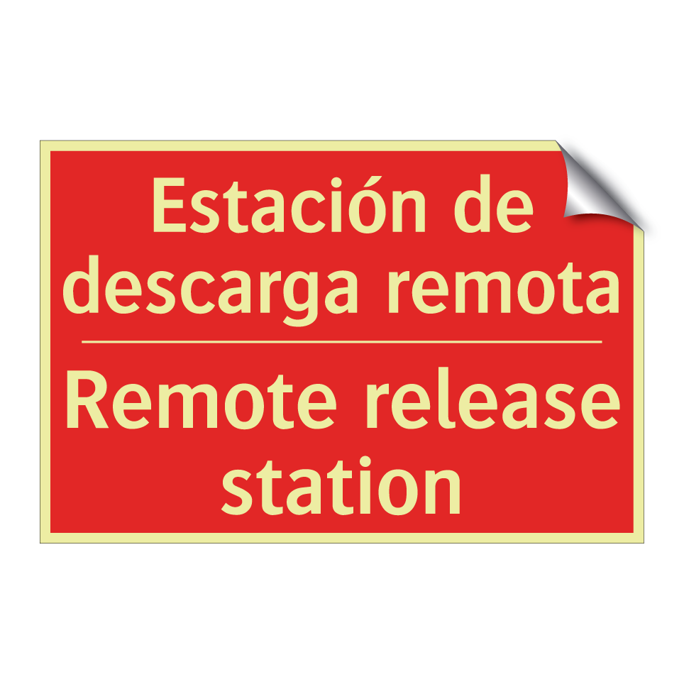Estación de descarga remota - Remote release station